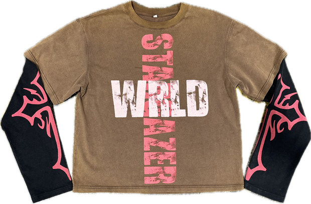 Brown Wrld Tee