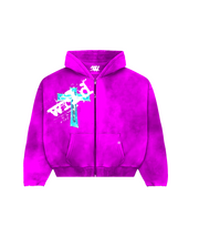 Purple "wash me away" Hoodie